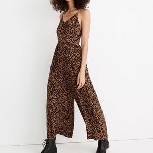 Madewell Leopard Print Jumpsuit